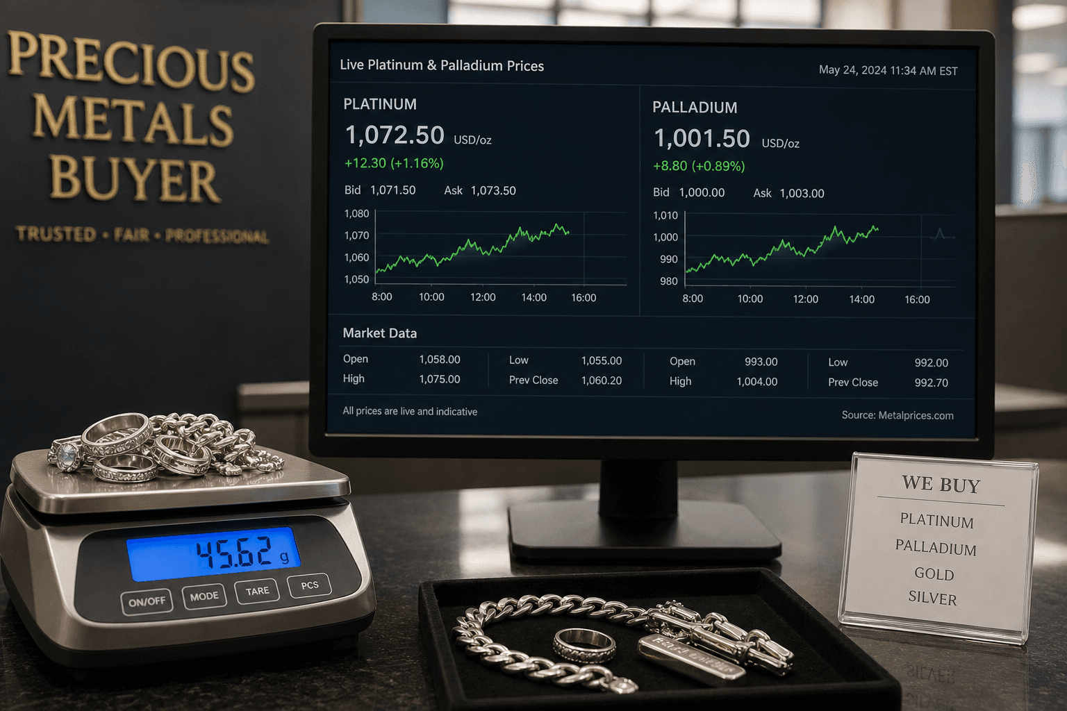 Live Market Pricing